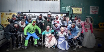 Birthday Activities Zombie Boot Camp