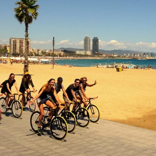 Barcelona Hen Do Activities Bike Tour