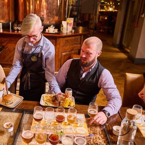 Whiskey and Beer Pairing Chester Stag