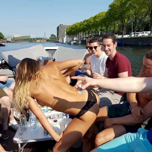 Boat Cruise with Stripper Prague Stag