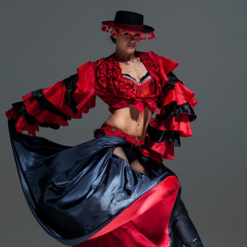 Flamenco Dancing Madrid Hen