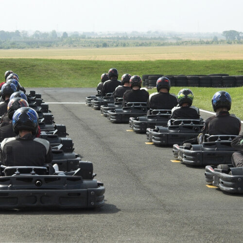Go Karting Outdoor Madrid Stag