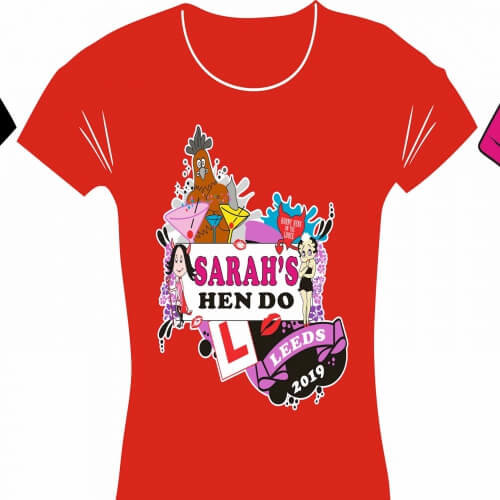Cardiff Party Do Activities Party T-Shirts
