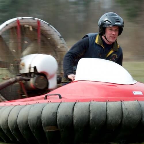 Hovercrafting Manchester Stag