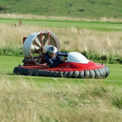 Chester Stag Activities Hovercrafting
