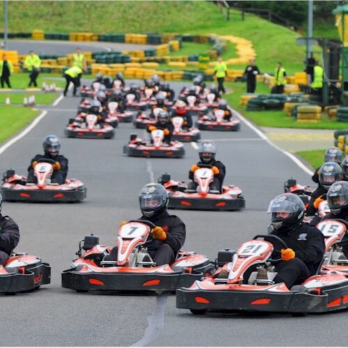 Newcastle Stag Do Activities Karts and Guns
