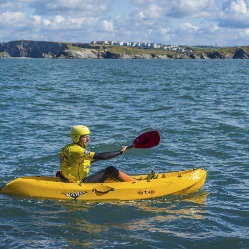 Kayaking Newquay Hen
