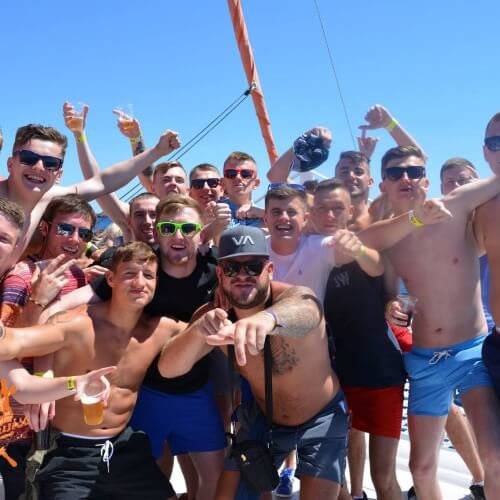 Boat Party Barcelona Stag