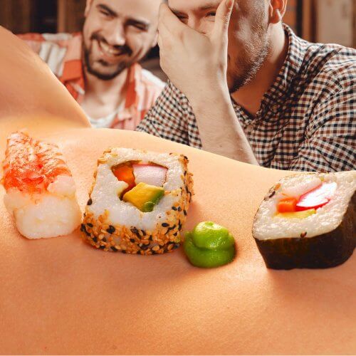 Naked Body Sushi Buffet Budapest Stag