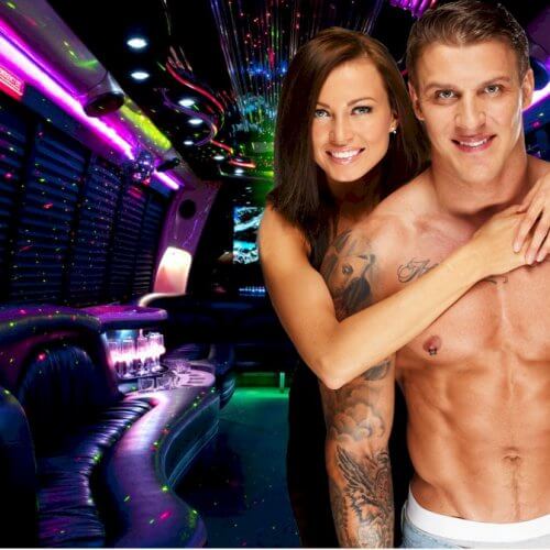 Budapest Hen Do Activities Party Bus with Male Stripper