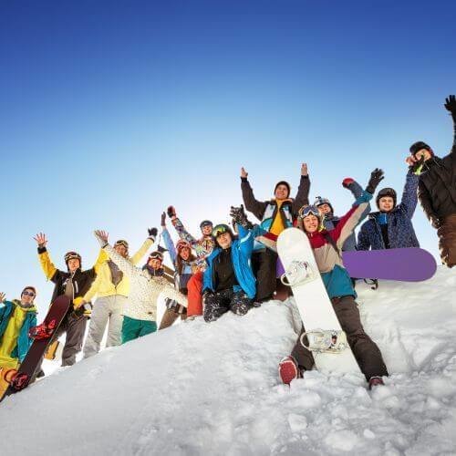  Stag Activities Skiing Snowboarding