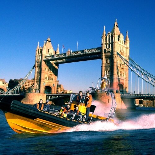 London Birthday Activities Speed Boat Ride