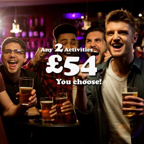 London Stag Do Activities 2 Activity Deal