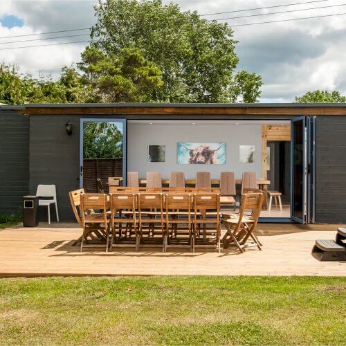 Hen Party House Spacious Wooden Cabin