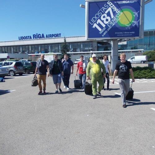 Riga Birthday Night Activities Return Airport Transfers