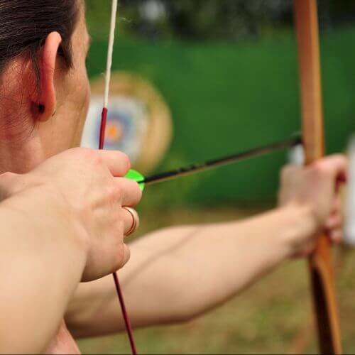 Archery Bath Stag