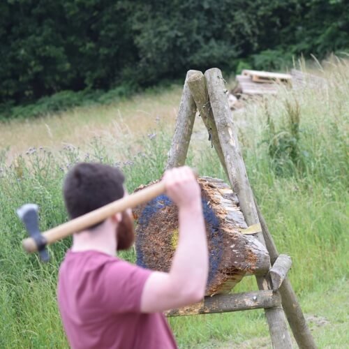 Axe Throwing Barcelona Hen