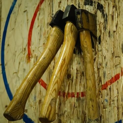 Stag Night Activities Axe Throwing