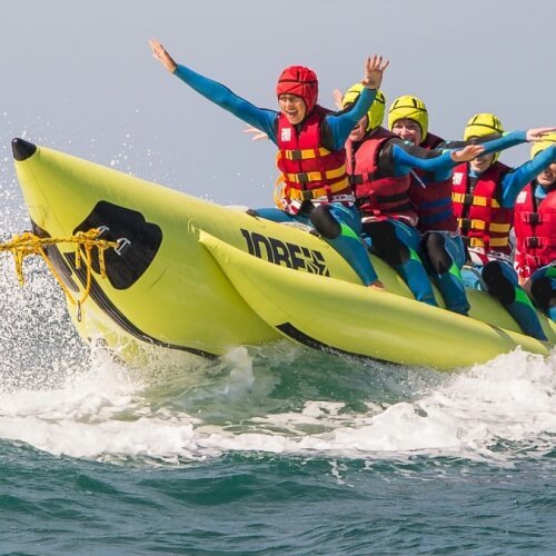 Benidorm Hen Do Activities Banana Boat