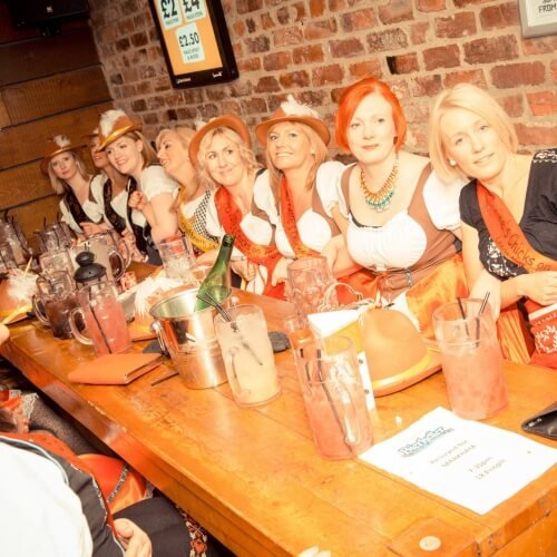 Liverpool Hen Activities Oompah Night