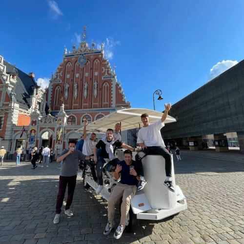 Riga Stag Do Activities Beer Bike