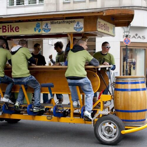 Beer Bike Berlin Stag