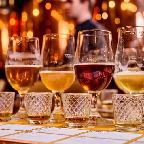 Whiskey and Beer Pairing Portsmouth Stag