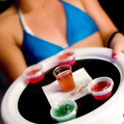 Bikini Waitress Albufeira Hen
