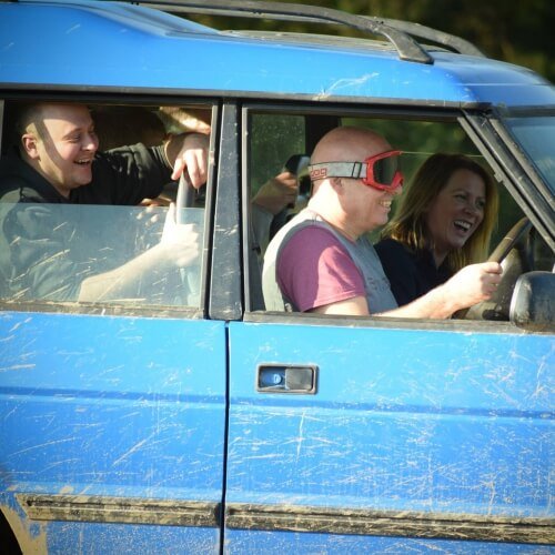 Blindfold Driving Bath Birthday