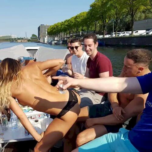 Boat Cruise with Stripper Amsterdam Stag