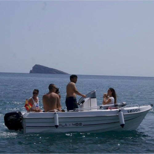 Self Drive Boats Benidorm Hen