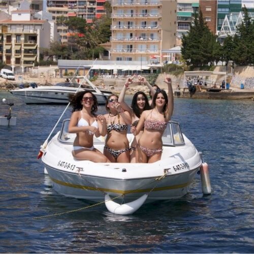 Self Drive Boats Benidorm Birthday