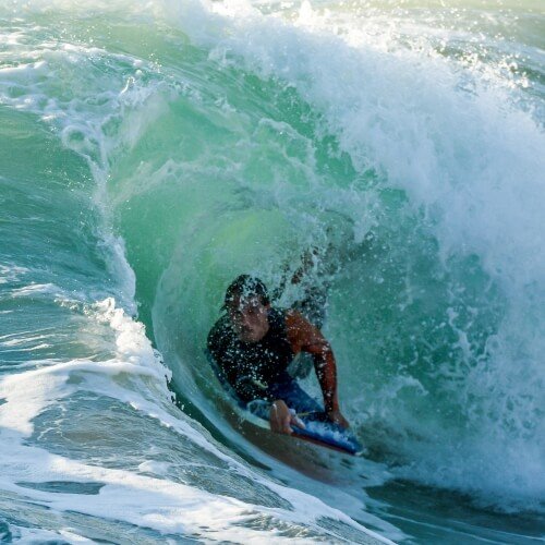 Bodyboarding Newquay Hen