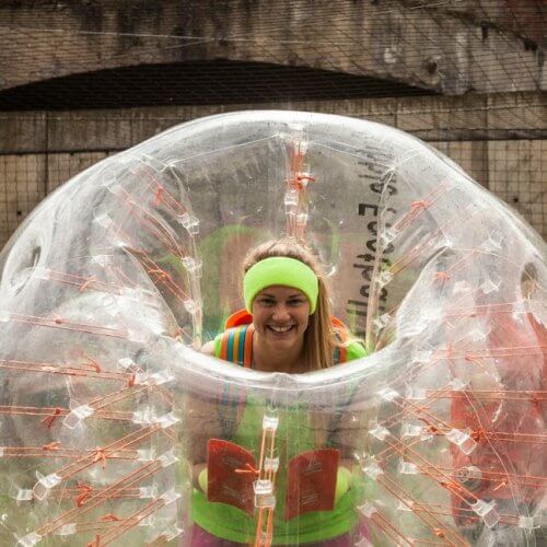 Edinburgh Hen Do Activities Bubble MayHEN