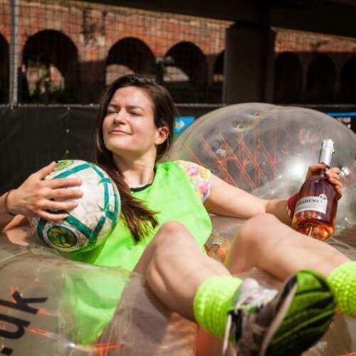 Blackpool Hen Do Activities Bubble MayHEN