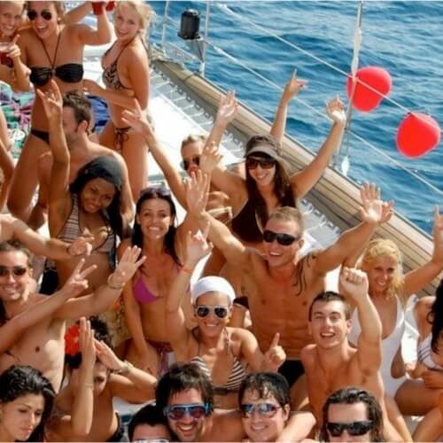 Benidorm Hen Activities Catamaran Cruise