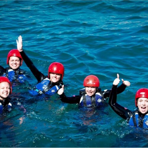 Coasteering Cardiff Hen