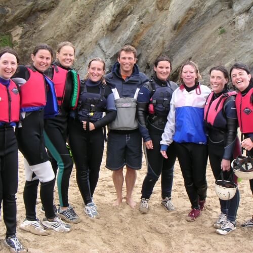 Coasteering Cardiff Stag