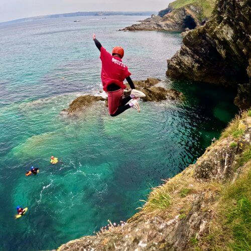 Coasteering Newquay Stag