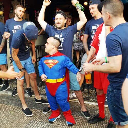 Barcelona Stag Do Activities Dwarf Handcuff