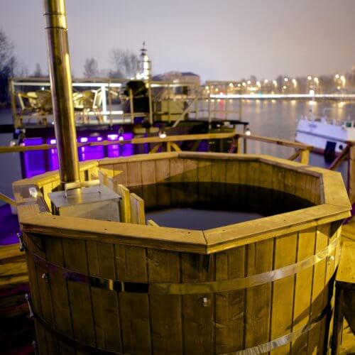 Floating Sauna and Hot Tub Riga Birthday