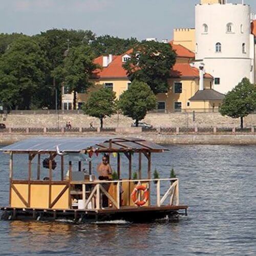 Riga Hen Do Activities Floating Terrace