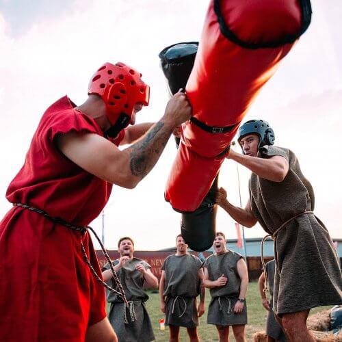 Liverpool Stag Night Activities Gladiator Games