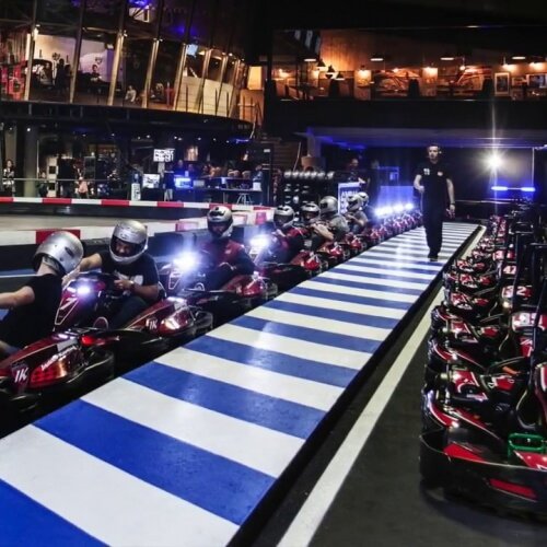Barcelona Birthday Night Activities Go Karting Indoor