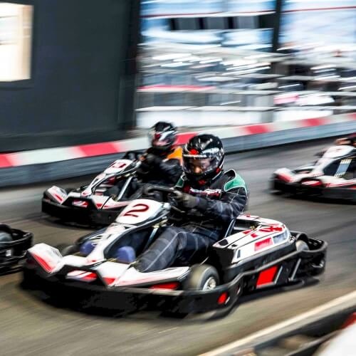 Manchester Stag Do Activities Go Karting Indoor