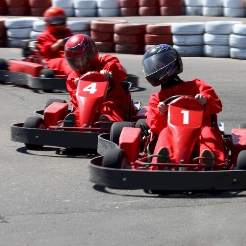 Go Karting Outdoor Barcelona Birthday