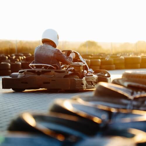 Go Karting Outdoor Blackpool Birthday