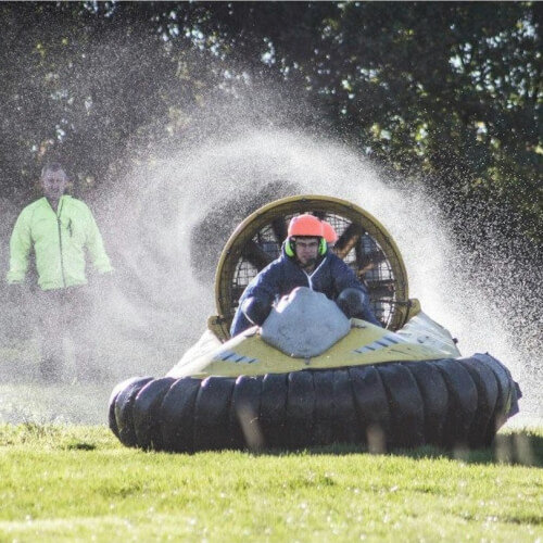 Hovercrafting Liverpool Hen