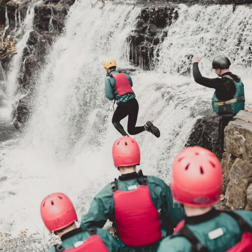 Cardiff Hen Do Activities Gorge Walking