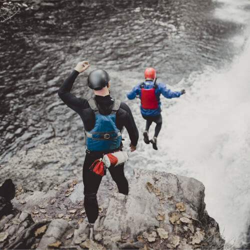 Cardiff Stag Do Activities Gorge Walking